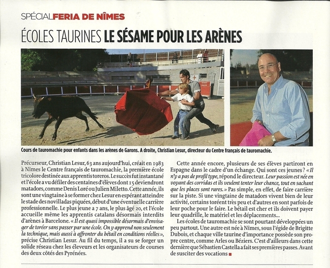 On parle de nous dans un media national !!! On parle de nous dans un media national !!!