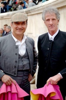 Jean-Marc POITEVIN, "El Garonero", ici avec José Gomez Jean-Marc POITEVIN, "El Garonero", ici avec José Gomez