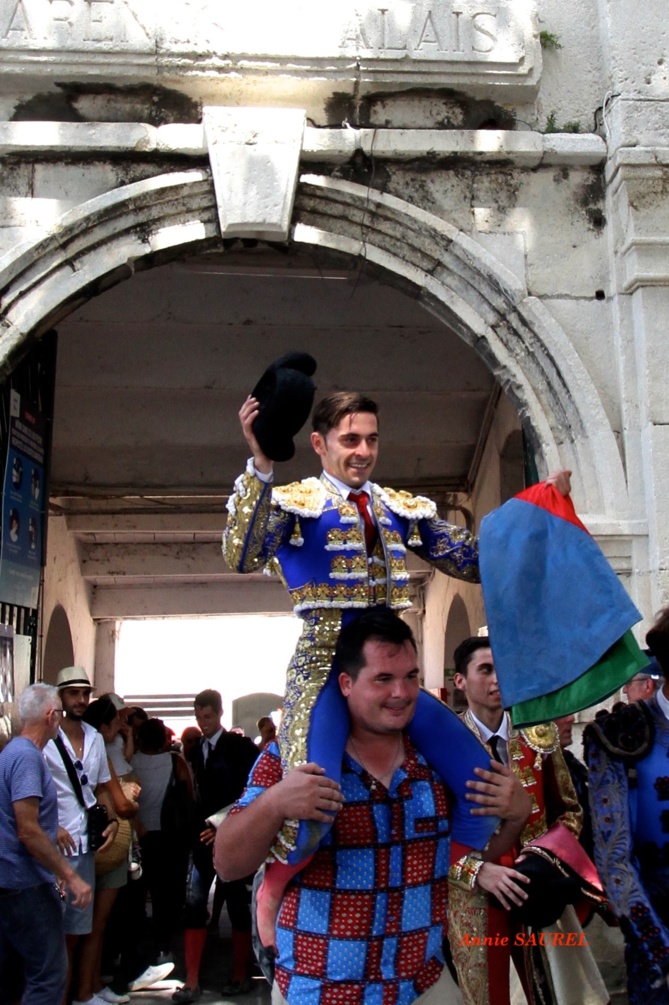 Clément HARGOUS a hombros aux arènes du Tempéras le 15 août 2021 Clément HARGOUS a hombros aux arènes du Tempéras le 15 août 2021
