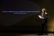 "Pourquoi on souffre plus de ne pas comprendre la charge du taureau que de recevoir le coup de corne?" "Pourquoi on souffre plus de ne pas comprendre la charge du taureau que de recevoir le coup de corne?"