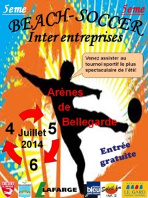 Beach-Soccer à Bellegarde