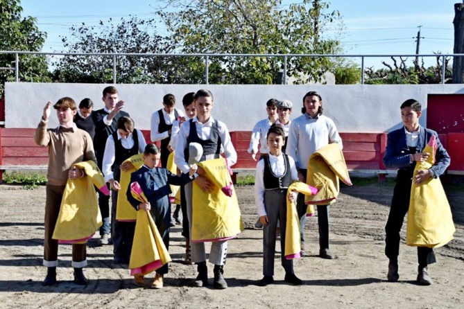 Encore une belle matinée de toros à Gallician ...