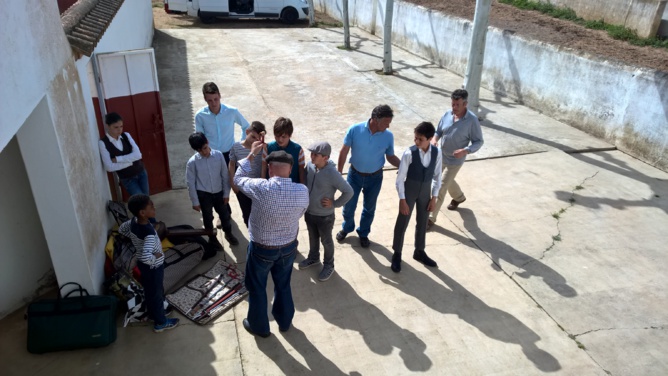 les apprentis mozos...