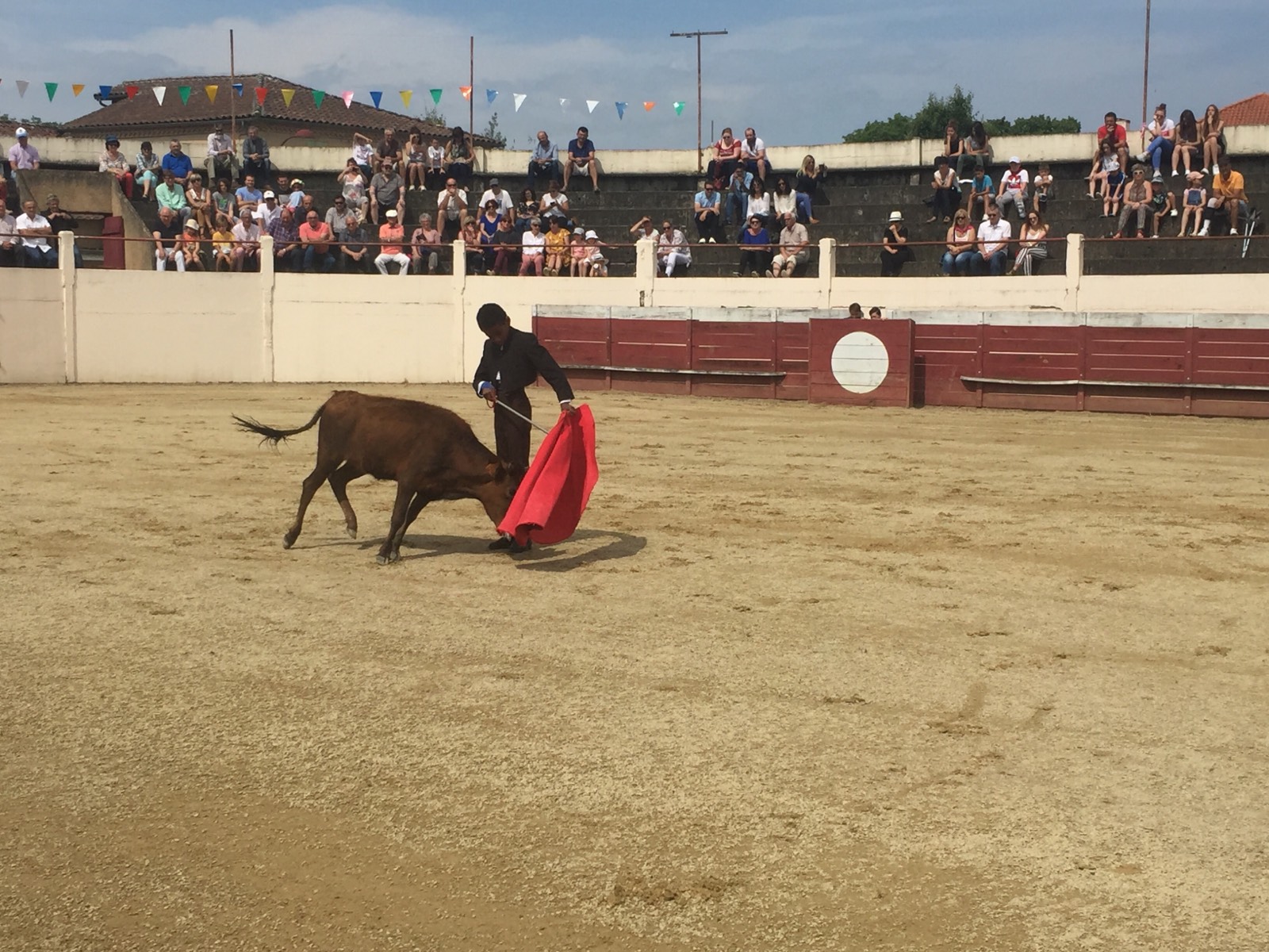 Quentin remporte le prix de la jolie capea de Grenade sur l'Adour...