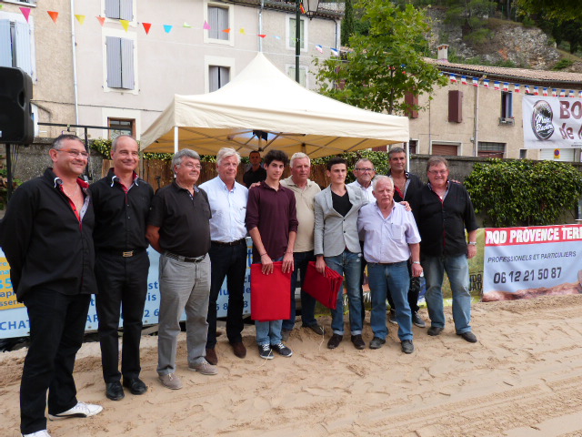 Tomas Ubeda vainqueur du Bolsin de Chateaurenard... Tomas Ubeda vainqueur du Bolsin de Chateaurenard...