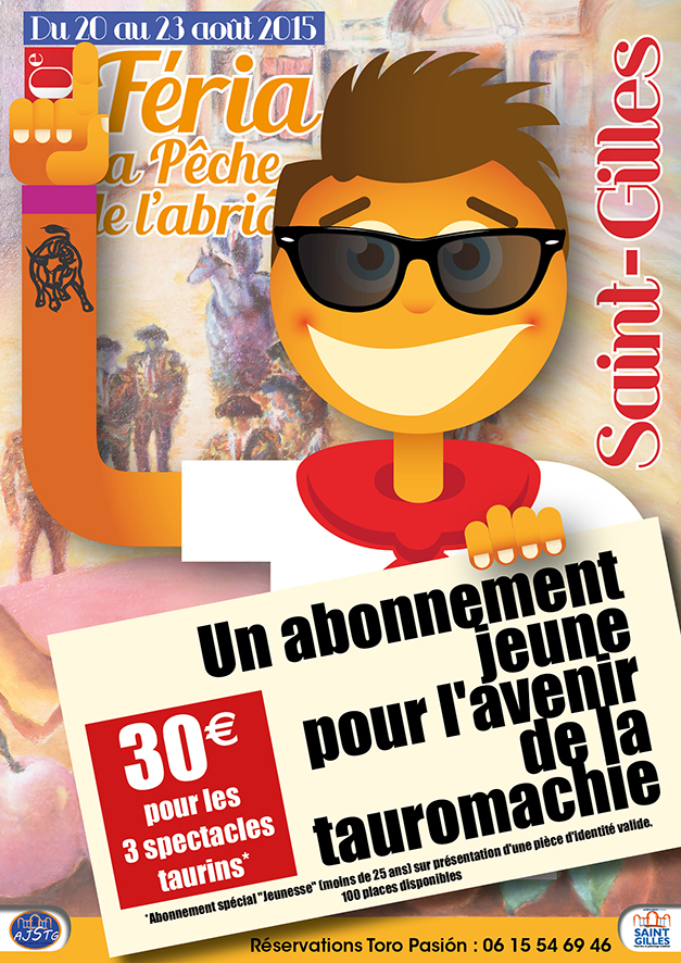 Feria de la Pêche et de l'Abricot 2015: Abonnement jeune